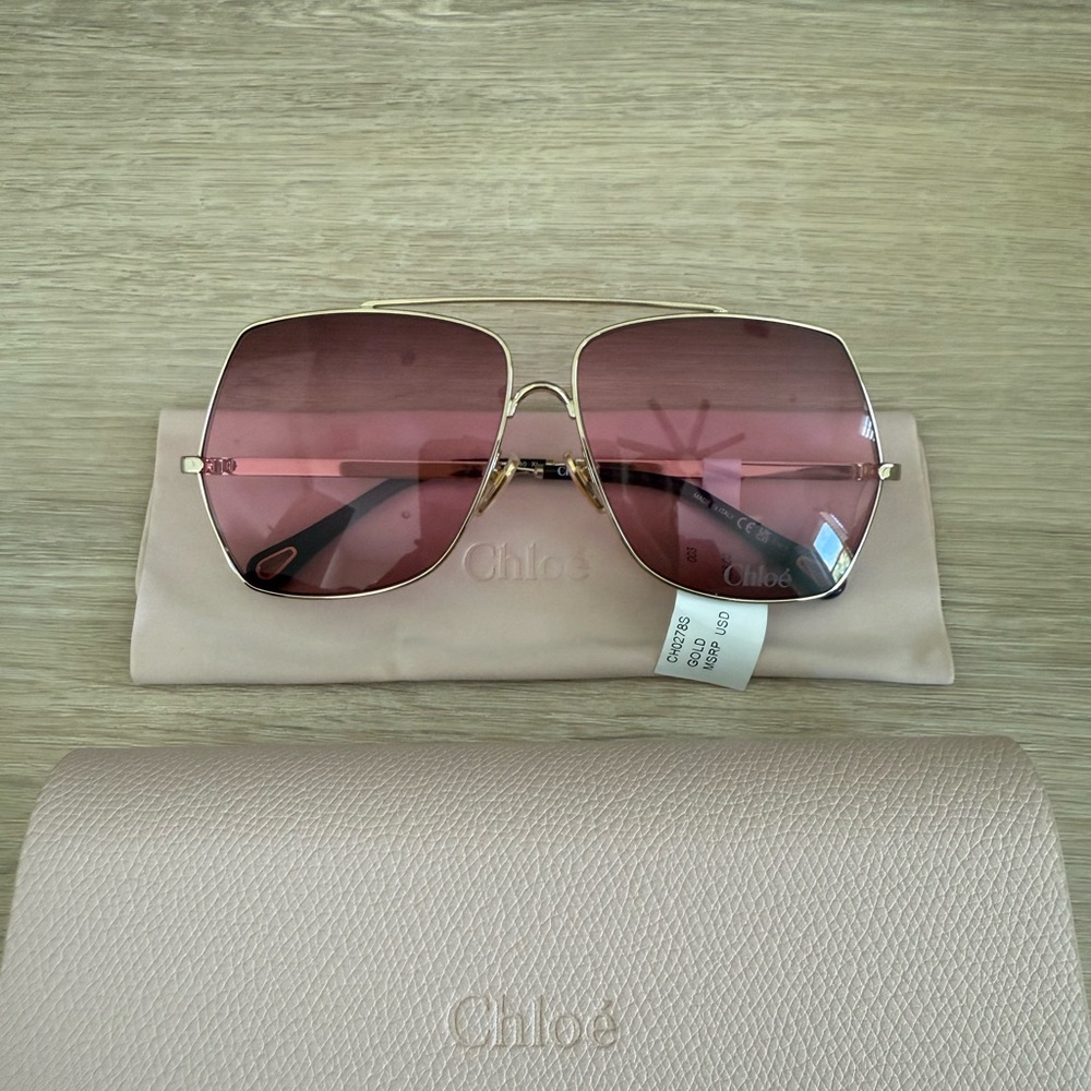 Chloé Aly Fashion Show Sunglasses